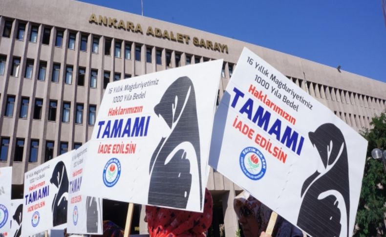 Darbe mağduru kadınlardan '28 Şubat' protestosu