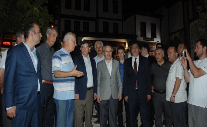 Davutoğlu ve ailesi 3 günlük tatil için Karabük'e geldi