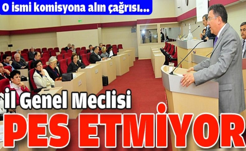 Değirmeci'yi komisyona dahil edin