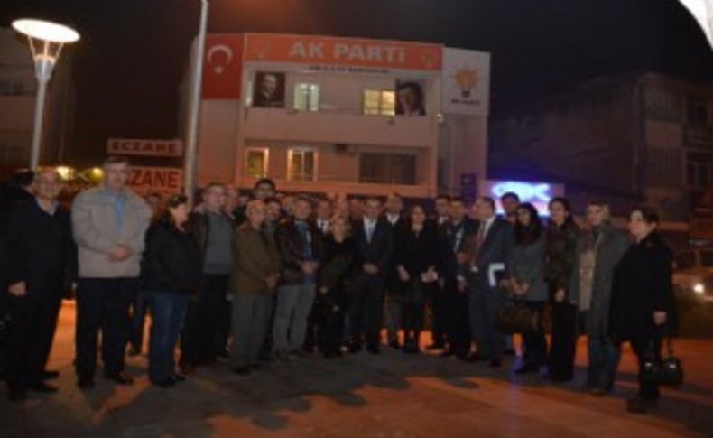 AK Parti İzmir İl Başkanı Delican ilçe ziyaretlerine yarımadadan başladı