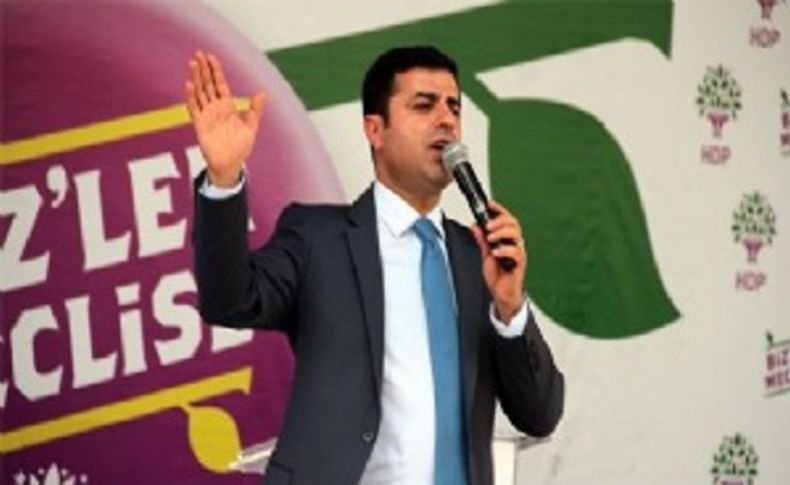 Demirtaş: AKP ile asla, ama CHP ile...