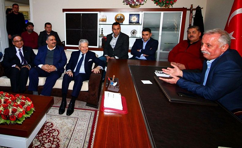 Demirtaş'dan İZMOD Başkanı'na tebrik ziyareti