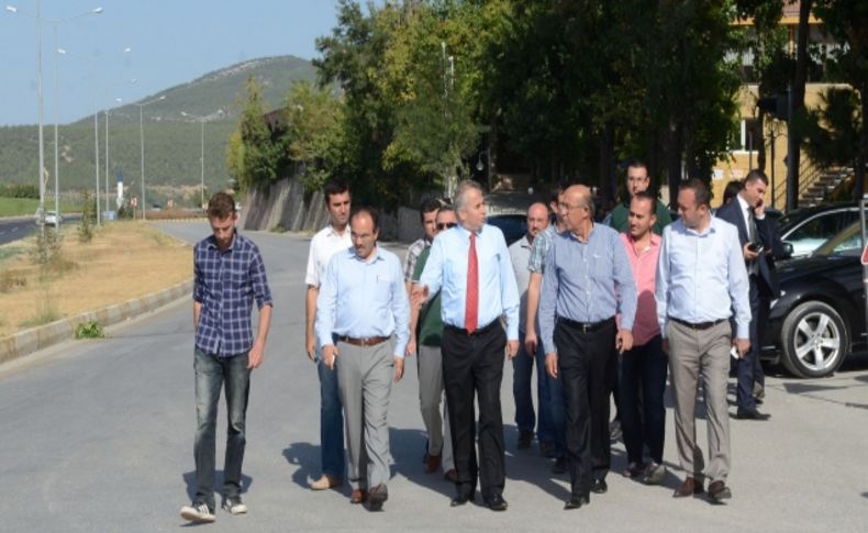 Denizli Bağbaşı’na yeni taşıt ve bisiklet yolu yapılıyor