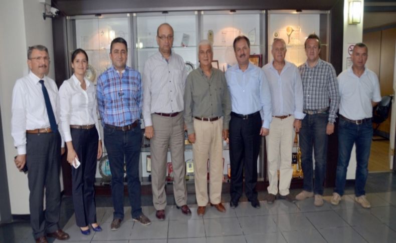 Denizli Sanayi Odası’ndan Başkan Özer’e tebrik ziyareti