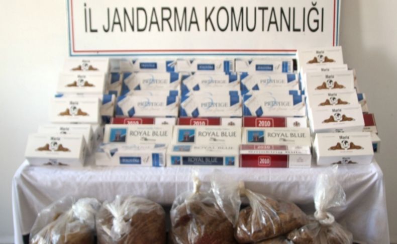 Denizli’de sigara kaçakçılarına operasyon
