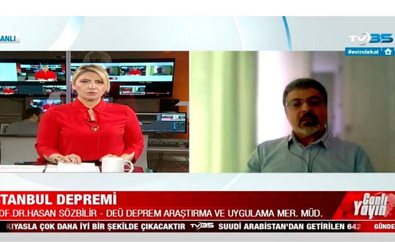 Deprem uzmanı TV35'e İstanbul'daki deprem sesini yorumladı