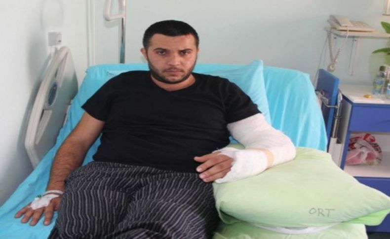 Dergi sahibini hastanelik ettiler