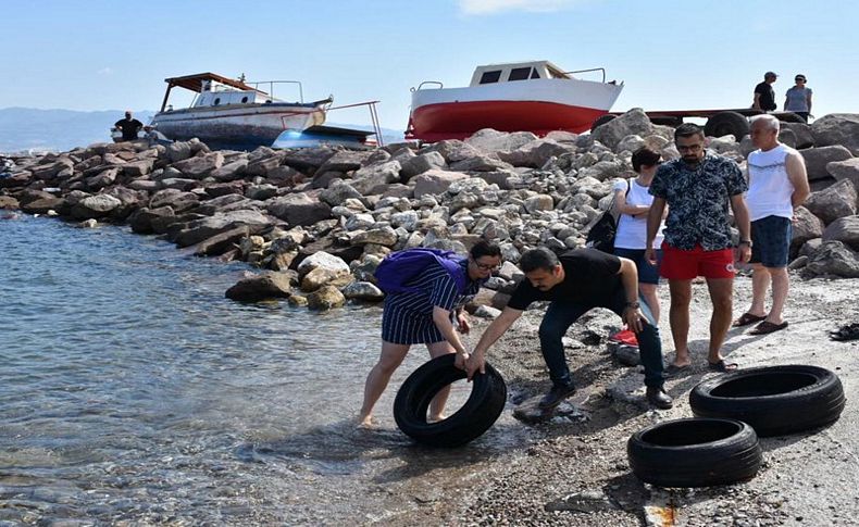 Dikili’de deniz temizliği seferberliği