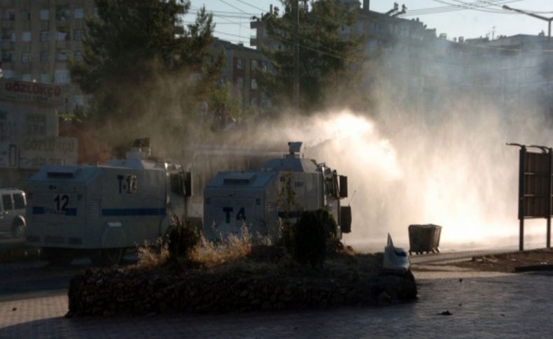 Diyarbakır'daki yürüyüşte olay çıktı