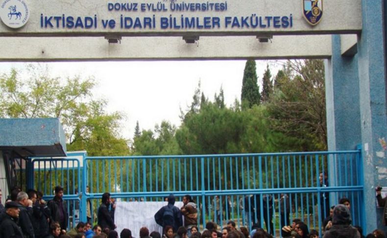 Dokuz Eylül Üniversitesi'nde arbede