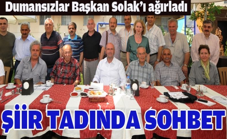 Dumansızların konuğu Başkan Solak