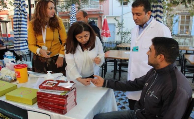 'Dünya Diyabet Günü' kapsamında Foça'da etkinlik