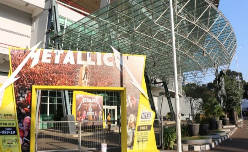 Efsane rock grubu Metallica, Endonezya'da konser verecek