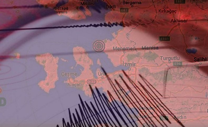 Ege Denizi'nde korkutan deprem