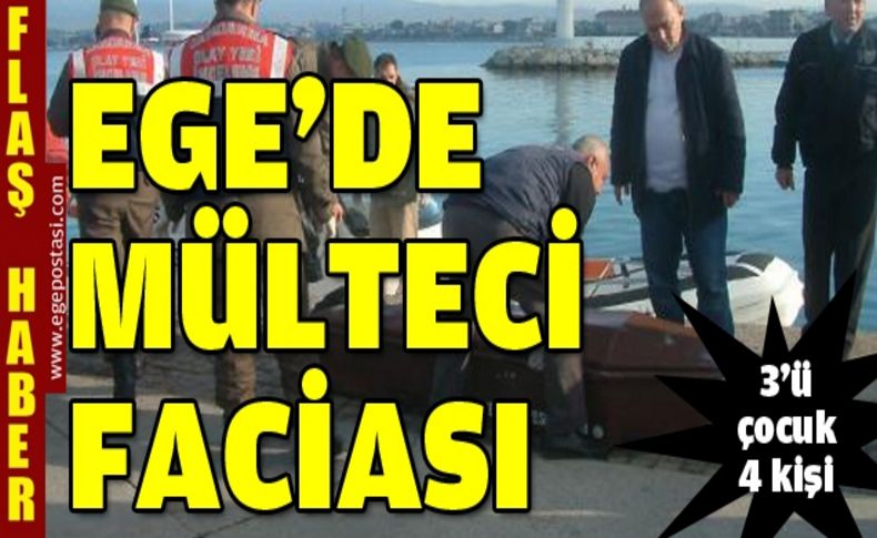 Ege'de mülteci faciası