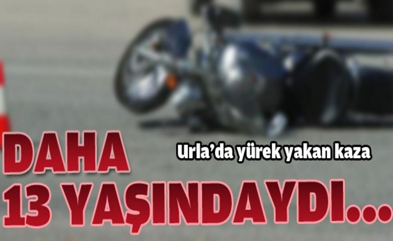 Ehliyetsiz motosikletli kazada hayatını kaybetti