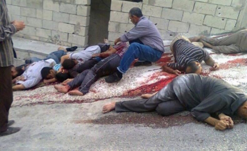 El Beyda'da katliamının dehşet veren görüntüleri
