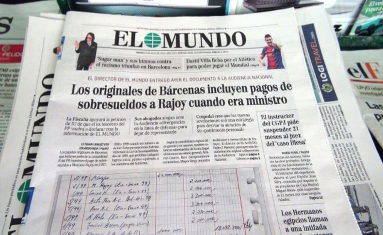 El Mundo, Başbakan’a isnat edilen yolsuzluk belgesinin aslını hakime teslim etti