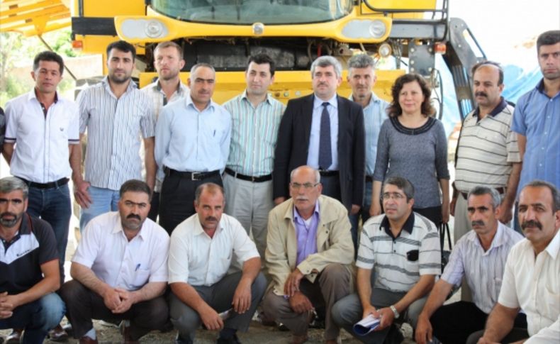 Elazığ'da biçerdöver kursu ile hasatta dane kaybı asgariye indirilecek