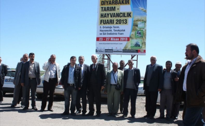 Elazığlı çiftçiler Diyarbakır 5. Ortadoğu Süt Endüstri Fuarı'nı gezdi