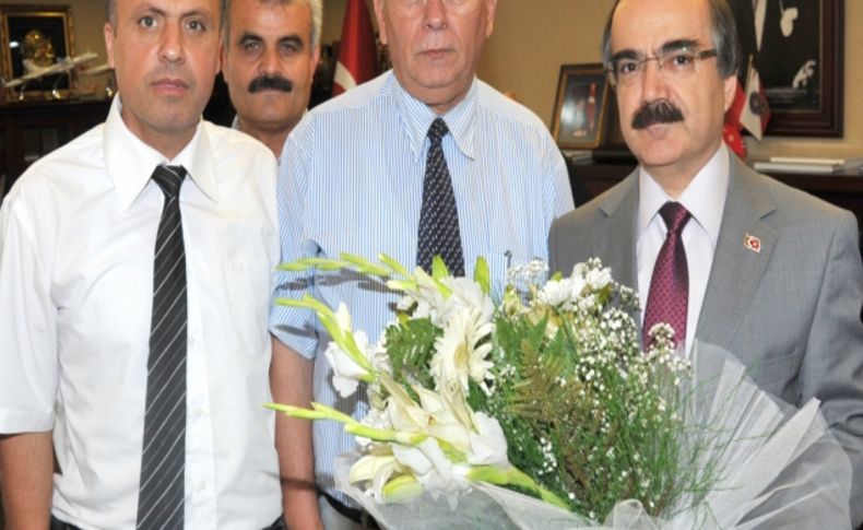 Elektrik Teknisyenleri Vali Coş’u ziyaret etti