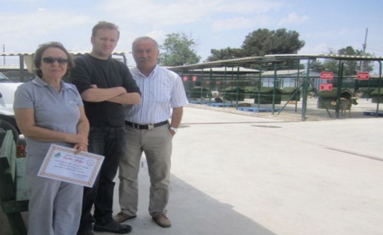 Emekli rektör yardımcısından sokak hayvanları için mama yardımı