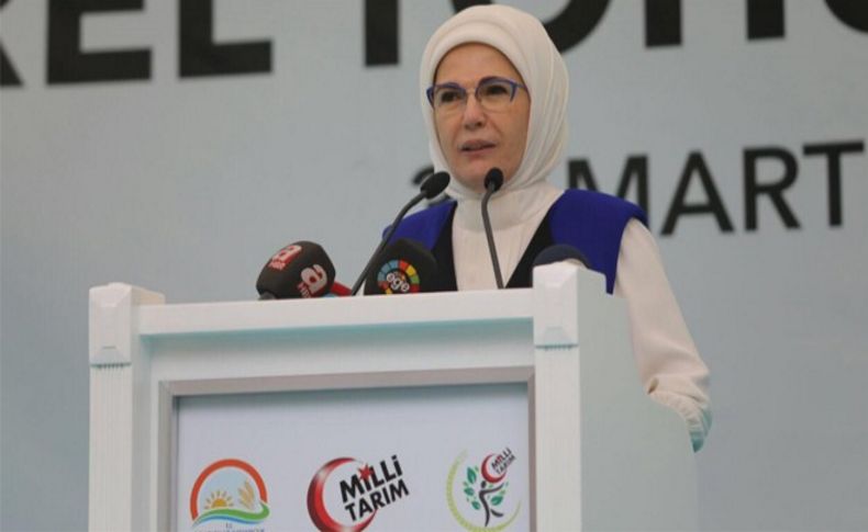 Emine Erdoğan: Bugün tarihe milli tarım direnişi olarak geçek