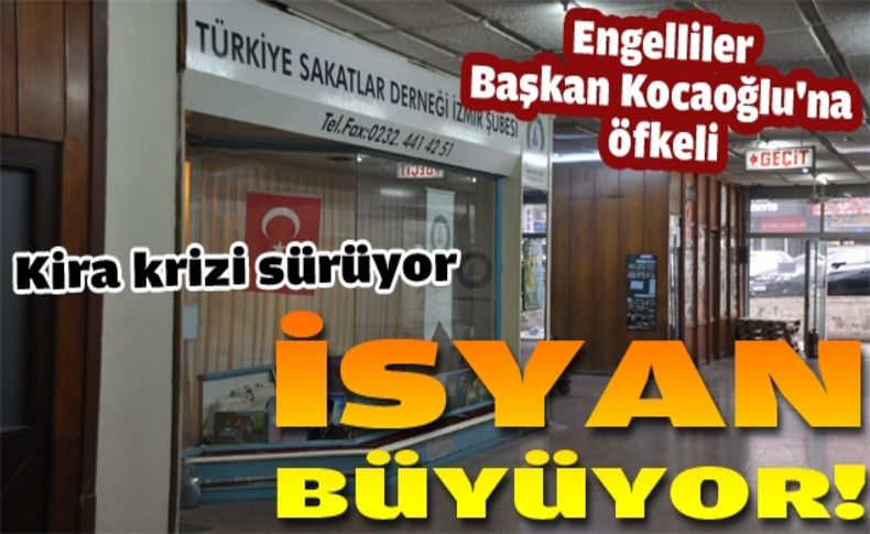 Engellilerden Büyükşehir'e tepki var