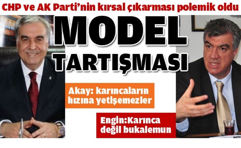 Engin ve Akay arasında bu kez de kırsal polemiği çıktı