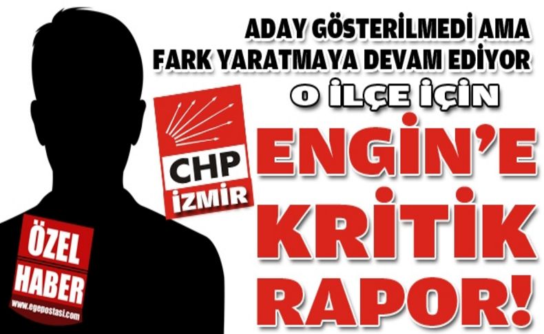 Engin'e kritik Güzelbahçe raporu!