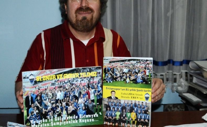 Erciyesspor'un 81 yıllık tarih yeniden kaleme alınarak kitap oldu