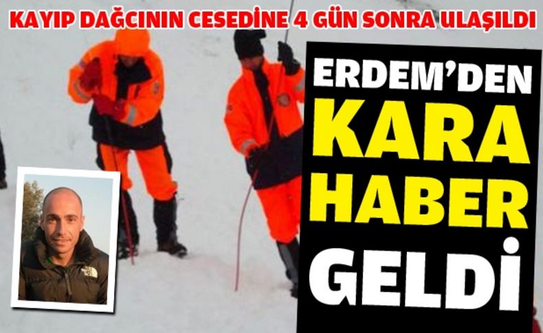 Erdem'in cesedi 4 gün sonra bulundu