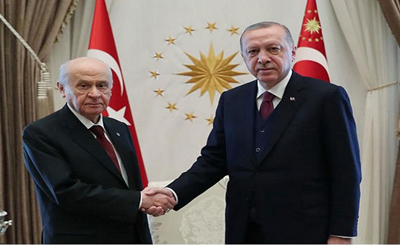 Erdoğan, Bahçeli görüşmesi sona erdi