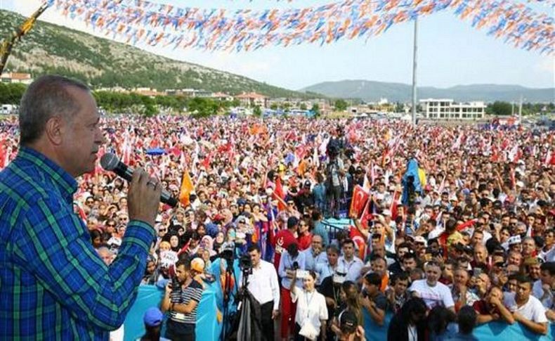 Erdoğan: Bu ara Bay Muharrem’e bir şeyler oldu