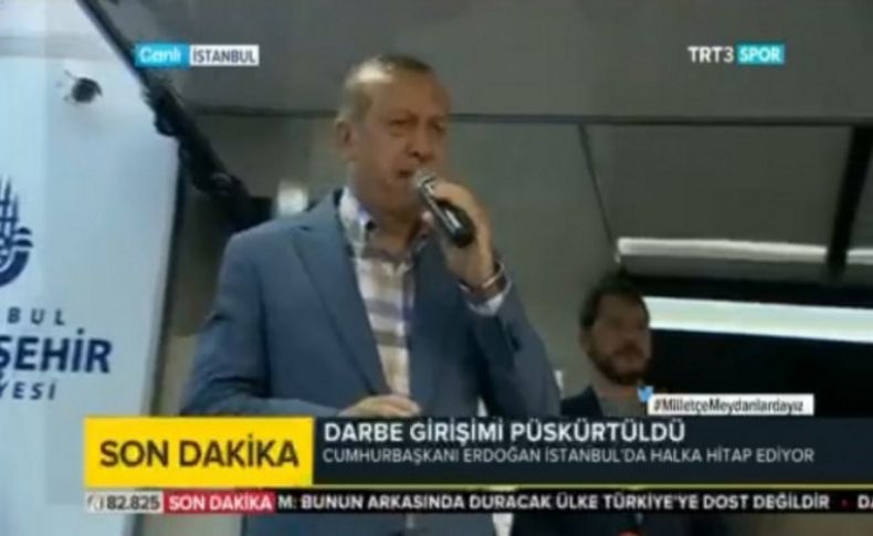 Erdoğan'dan ABD'ye: Gülen'i teslim edin