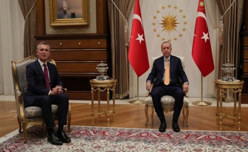 Erdoğan, NATO Genel Sekreteri Stoltenberg ile görüştü