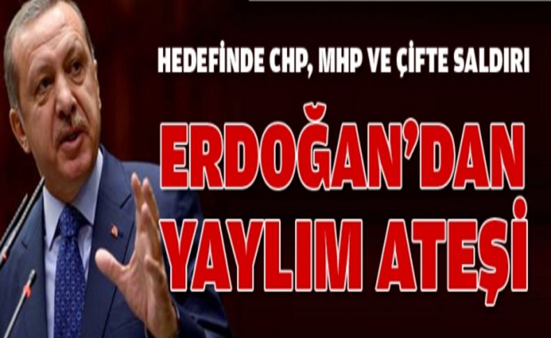 Erdoğan: Saldırılarla frene basmayacağız