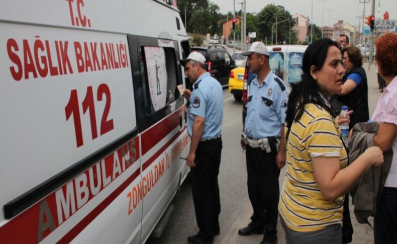 Ereğli'de trafik kazası: 1 yaralı