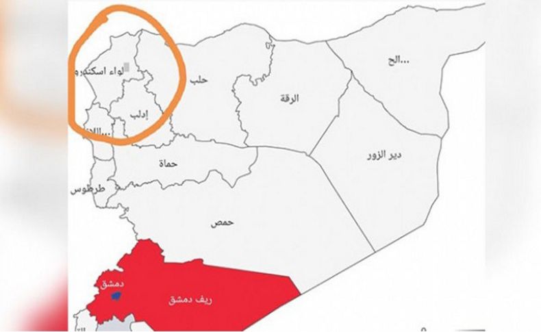 Esad'tan tepki çeken Suriye haritası!