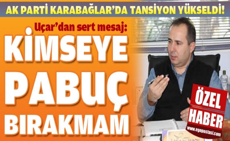 Eski Başkan Uçar: Bana operasyon yapılıyor