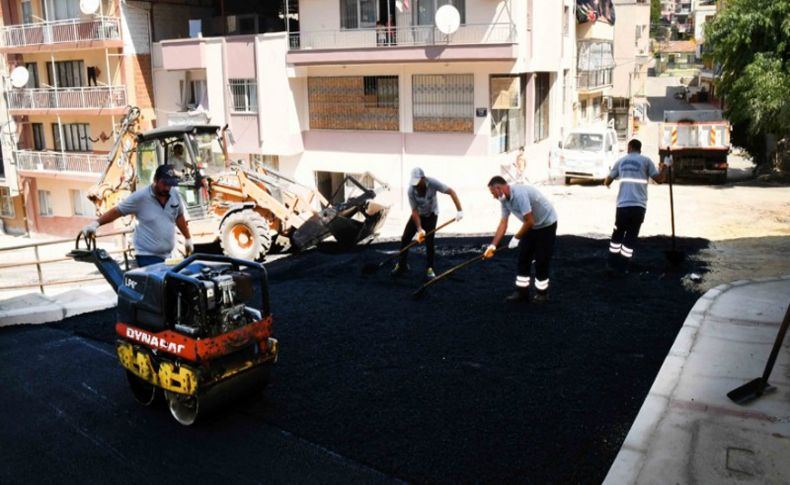 Eskizmir Caddesi’ndeki çalışmalarda sona gelindi