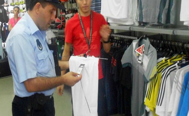 Etiket bulundurmayan esnafa uyarı