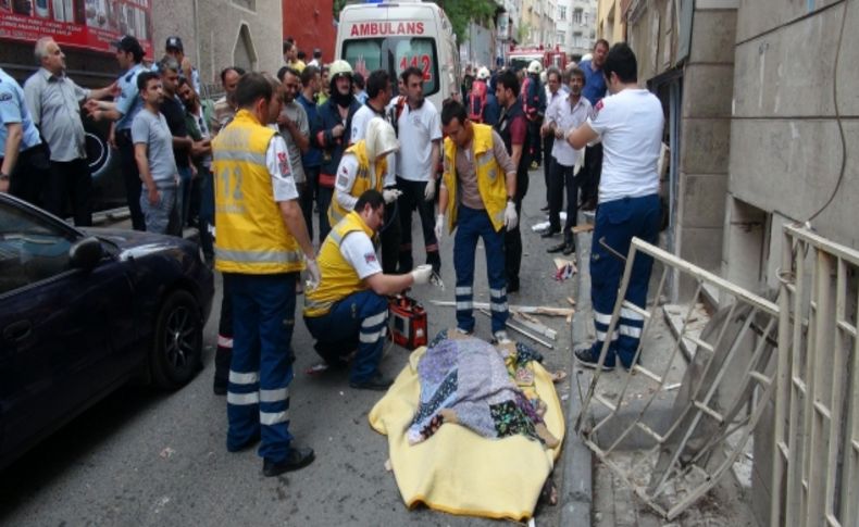 Fatih'te doğalgaz patlaması: 1 ölü