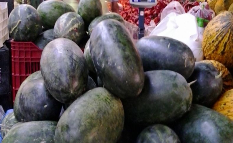 Fenni gübre kullanılmadan yetiştirilen Kirten karpuzu 1,5 liradan alıcı buluyor