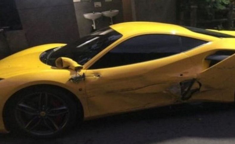 Ferrari'ye çarpan garson için yardım kampanyası