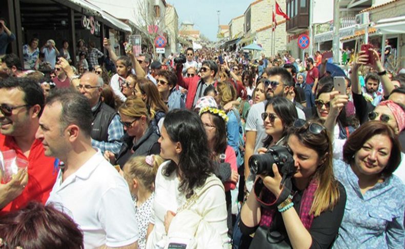 Alaçatı'da Ot Festivali izdihamı