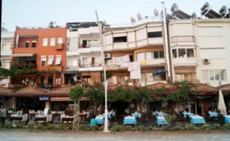 Fethiye'deki eğik binaların yıkımı için geri sayım başladı