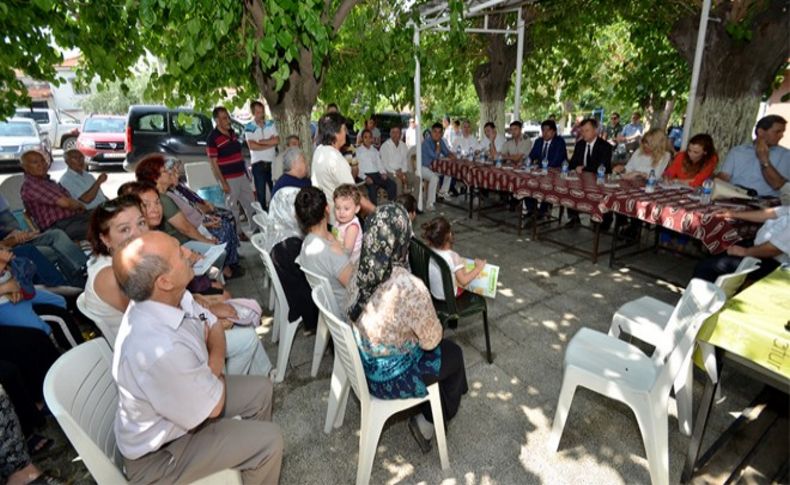 Foça'da halk toplantılarının 7’ncisi yapıldı