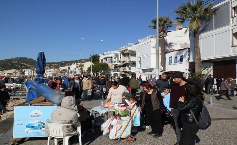 Foça'da şubat güneşi!