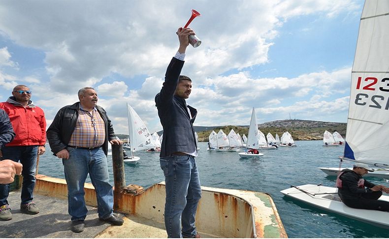 Foça'da yelken rüzgarı